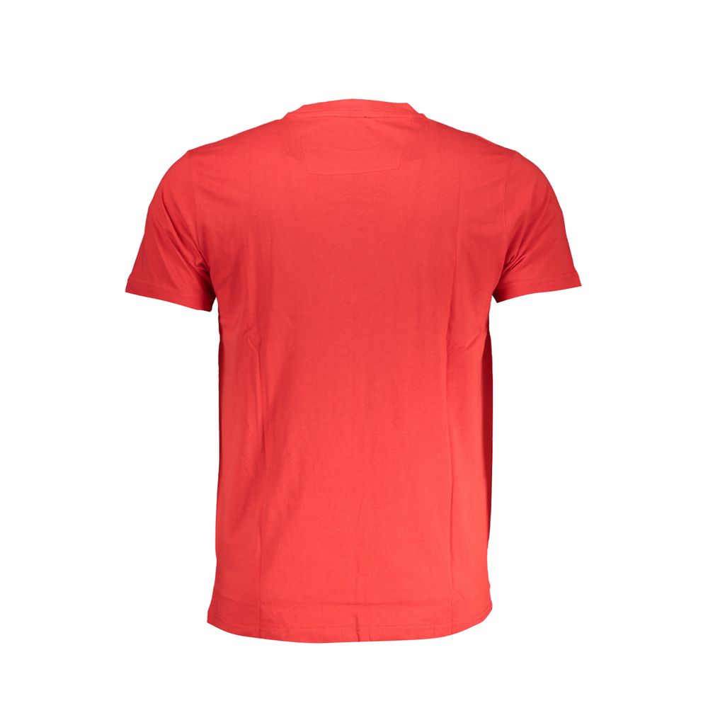 Red t-shirt on hanger