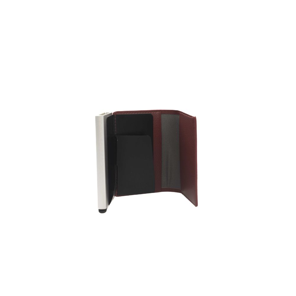 Red and black wallet