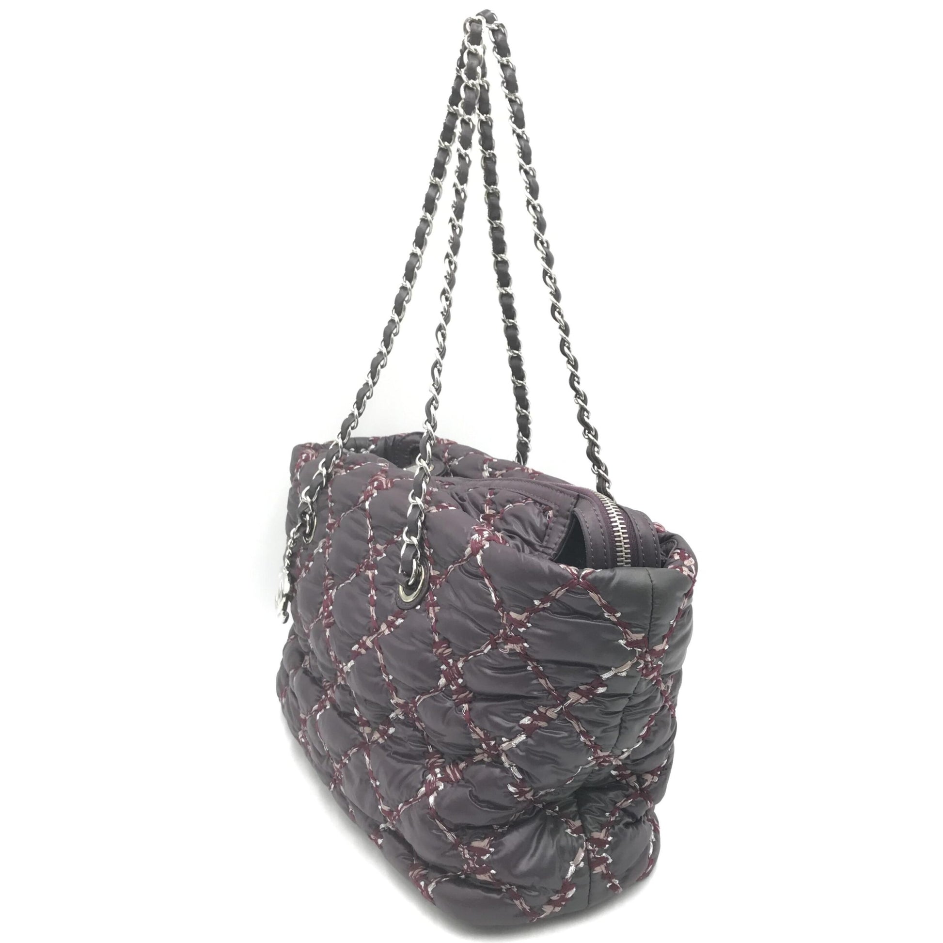 Purse with chain strap