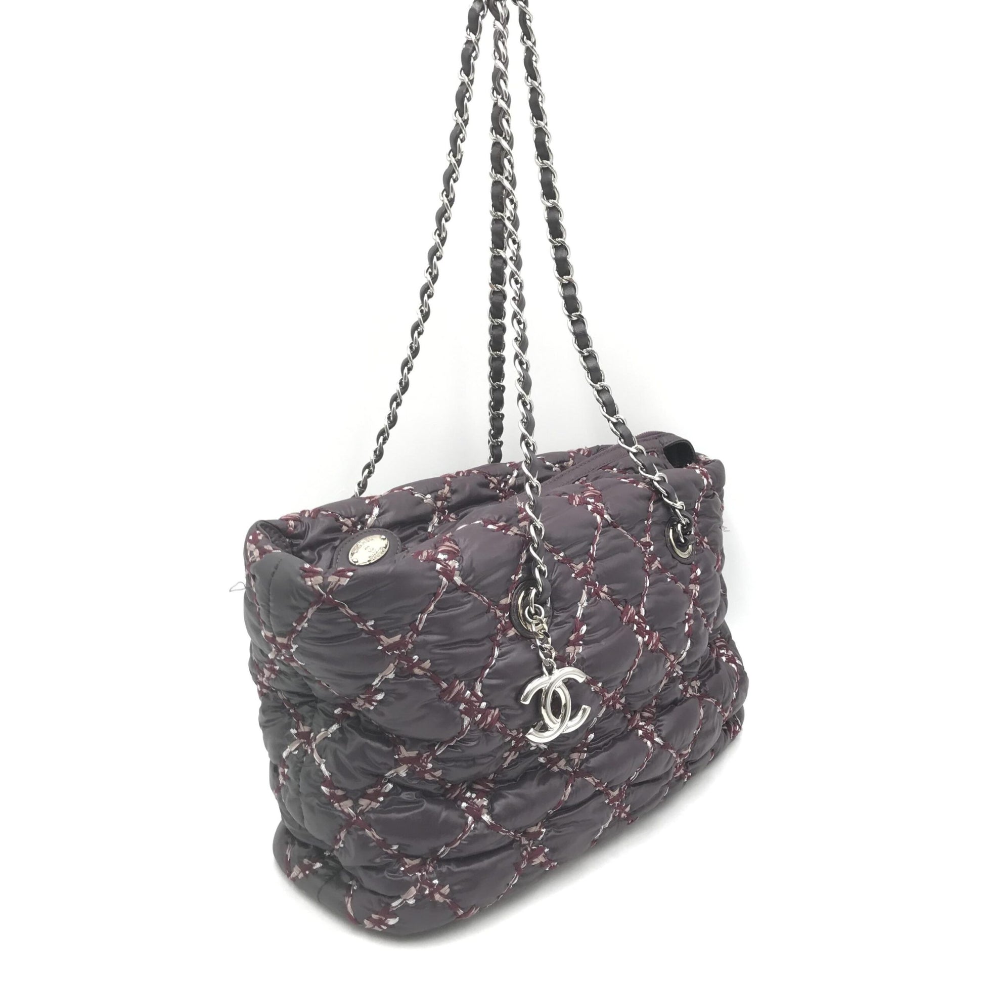 Purse with chain strap