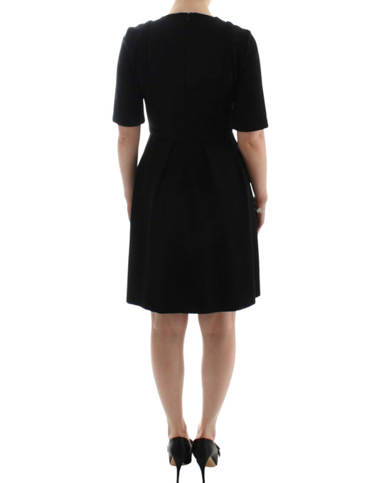 Black dress on a woman