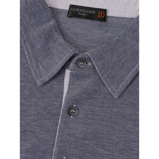 Blue shirt on hanger