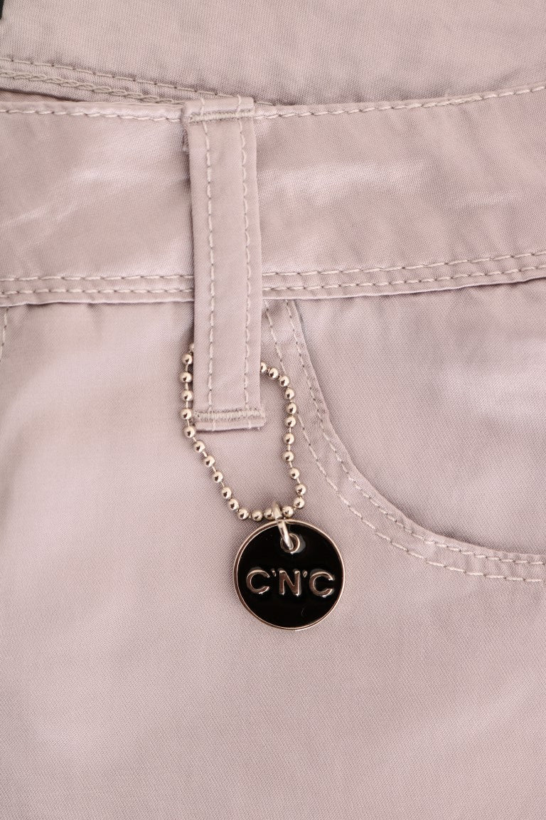 Silver charm on pants