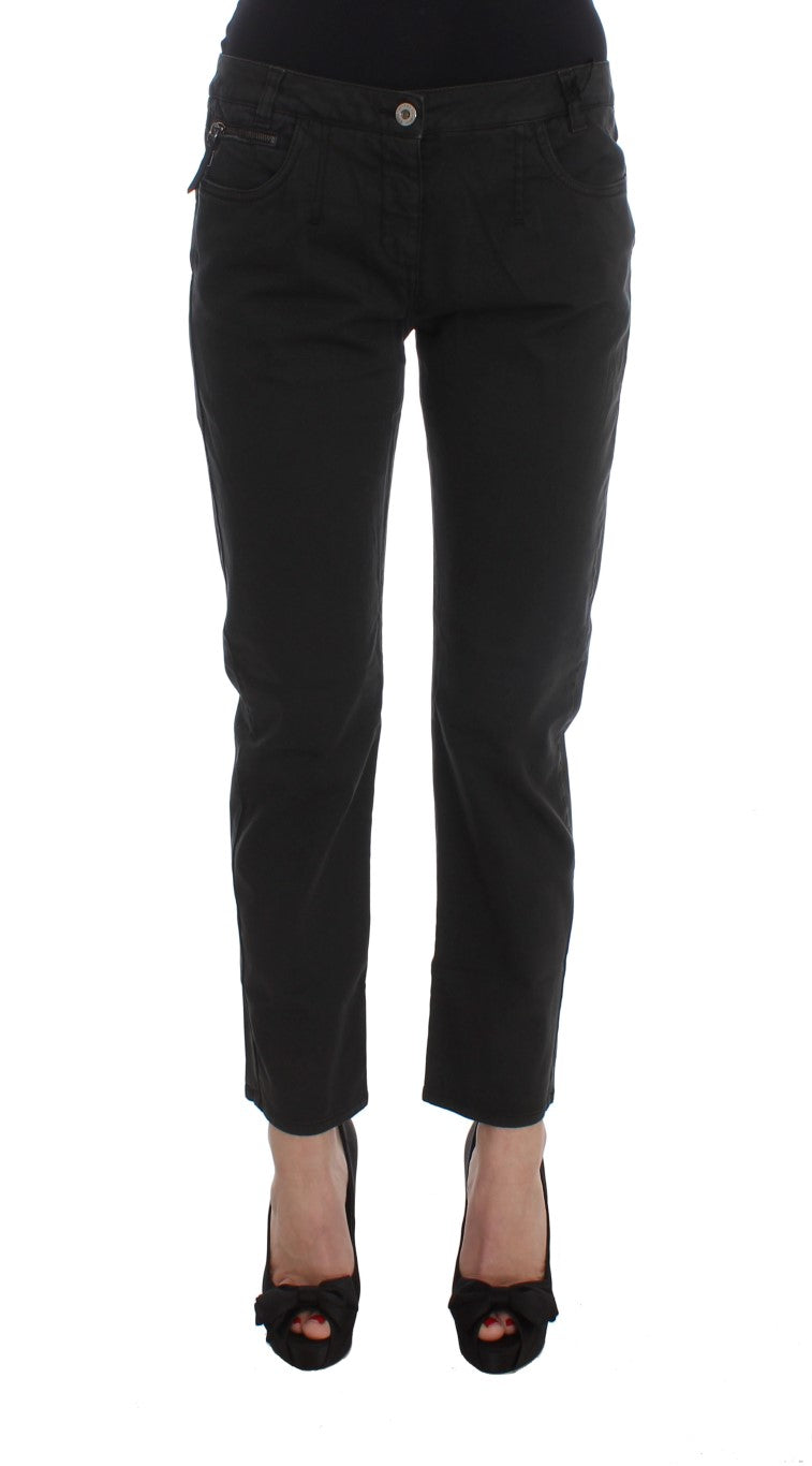 Pair of black pants on a mannequin