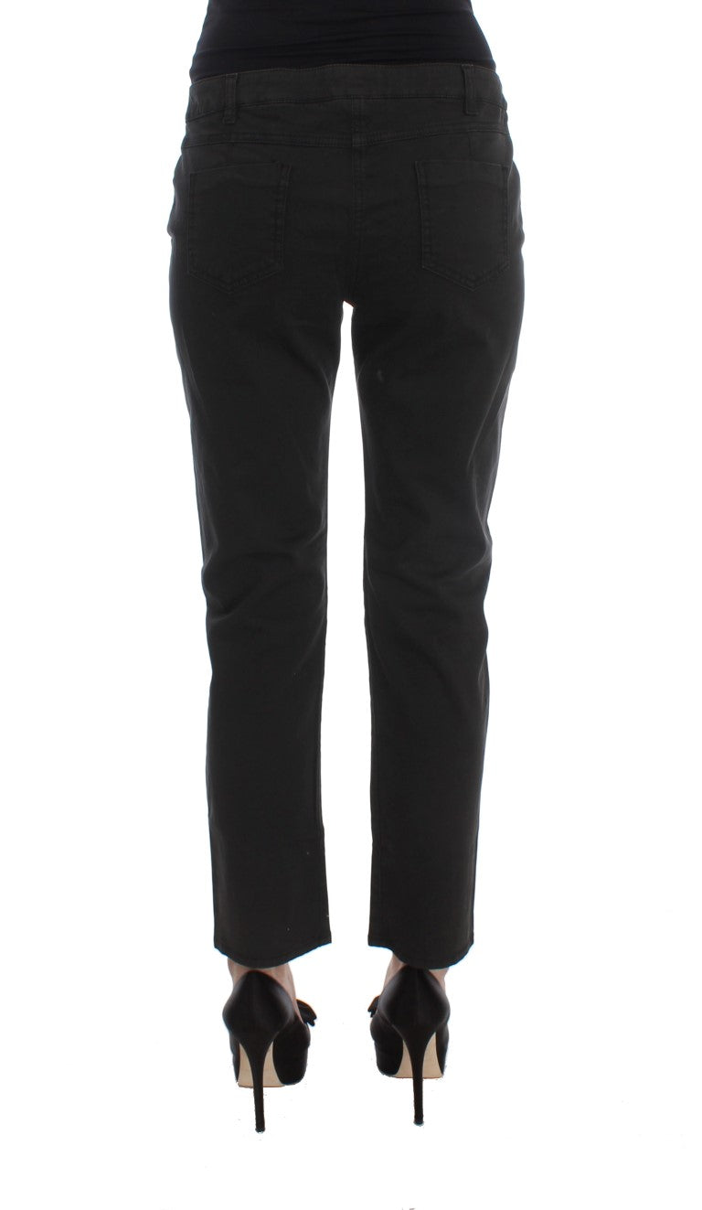 Pair of black pants on a mannequin