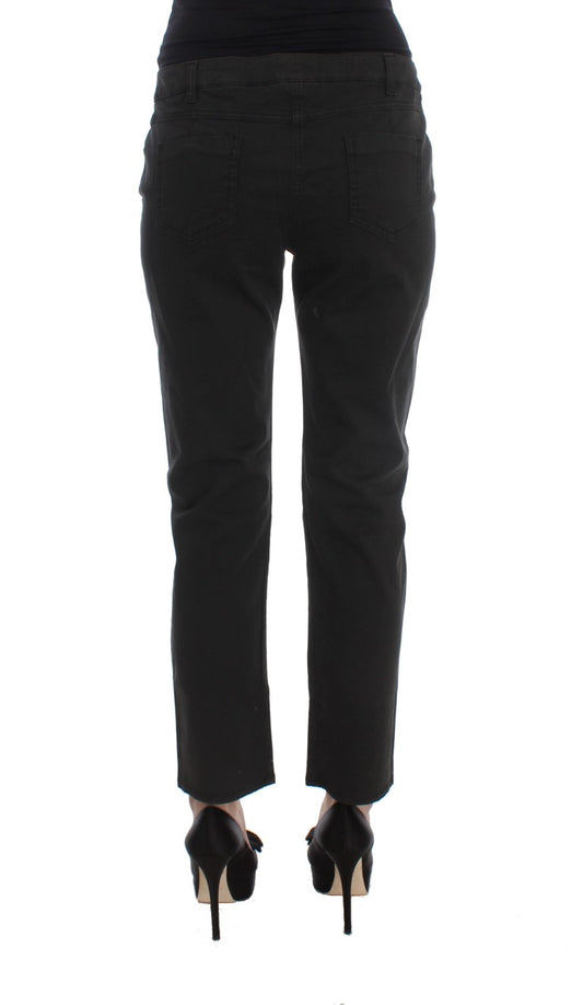 Pair of black pants on a mannequin