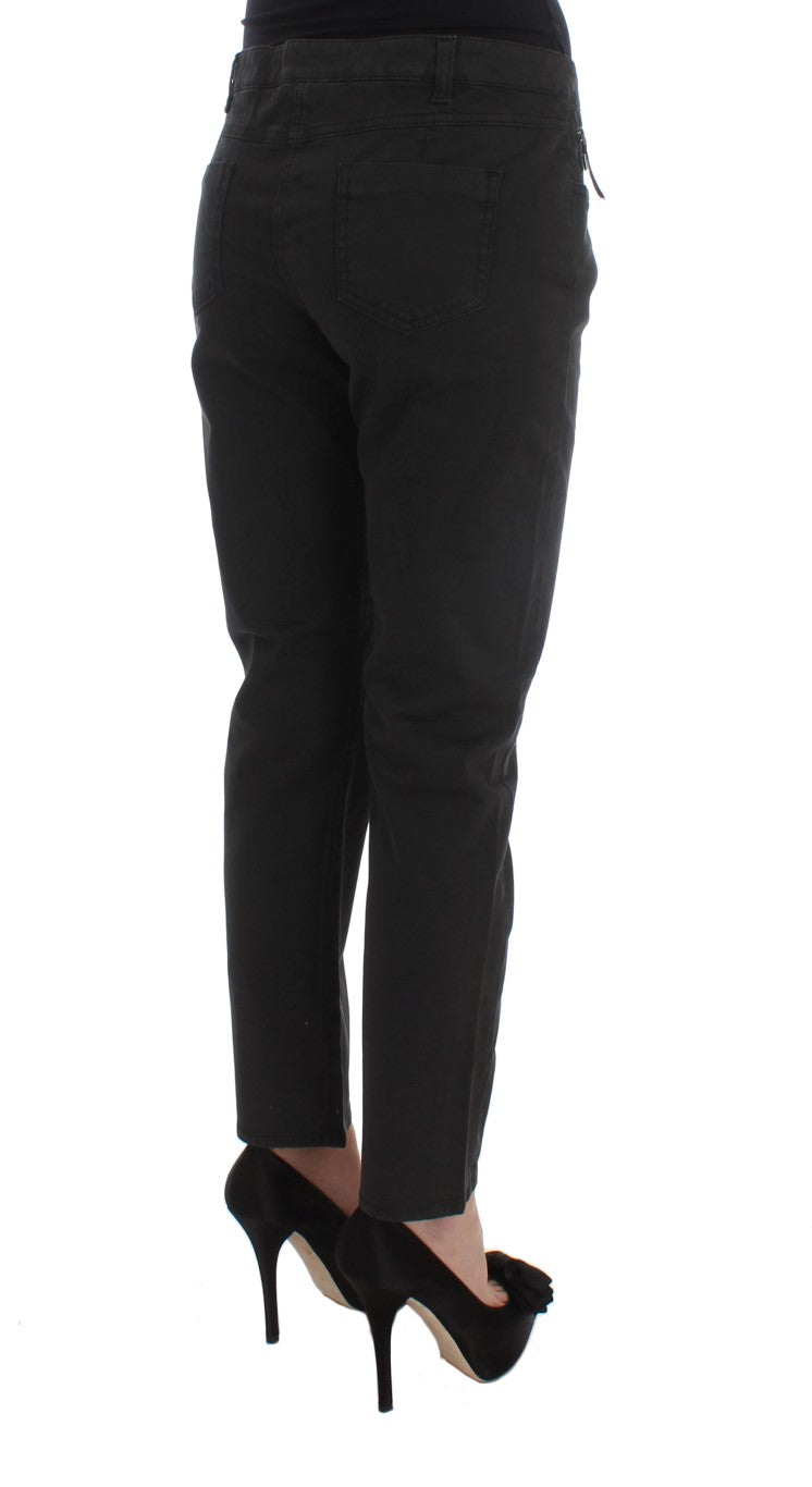 Pair of black pants on a mannequin