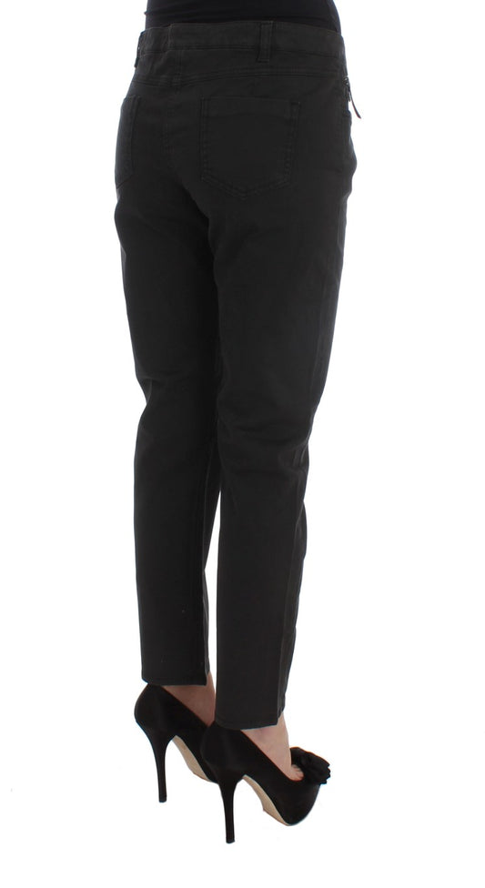 Pair of black pants on a mannequin