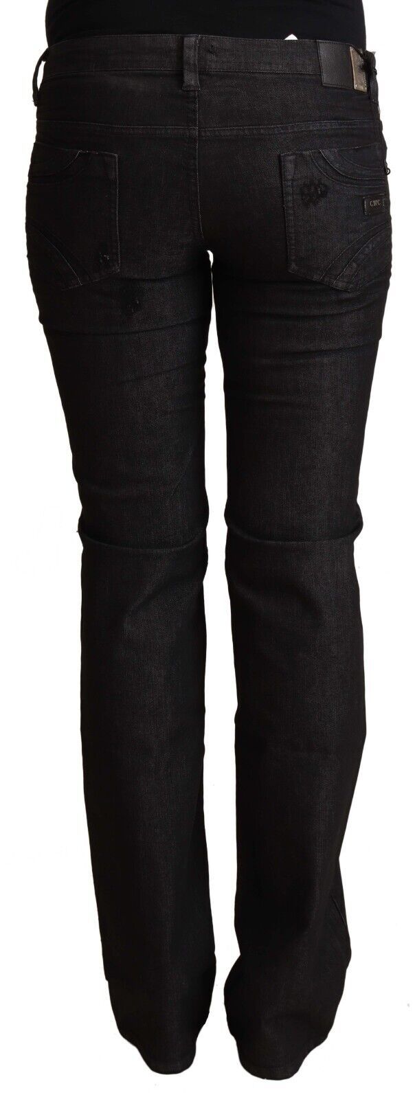 Pair of black pants on a mannequin