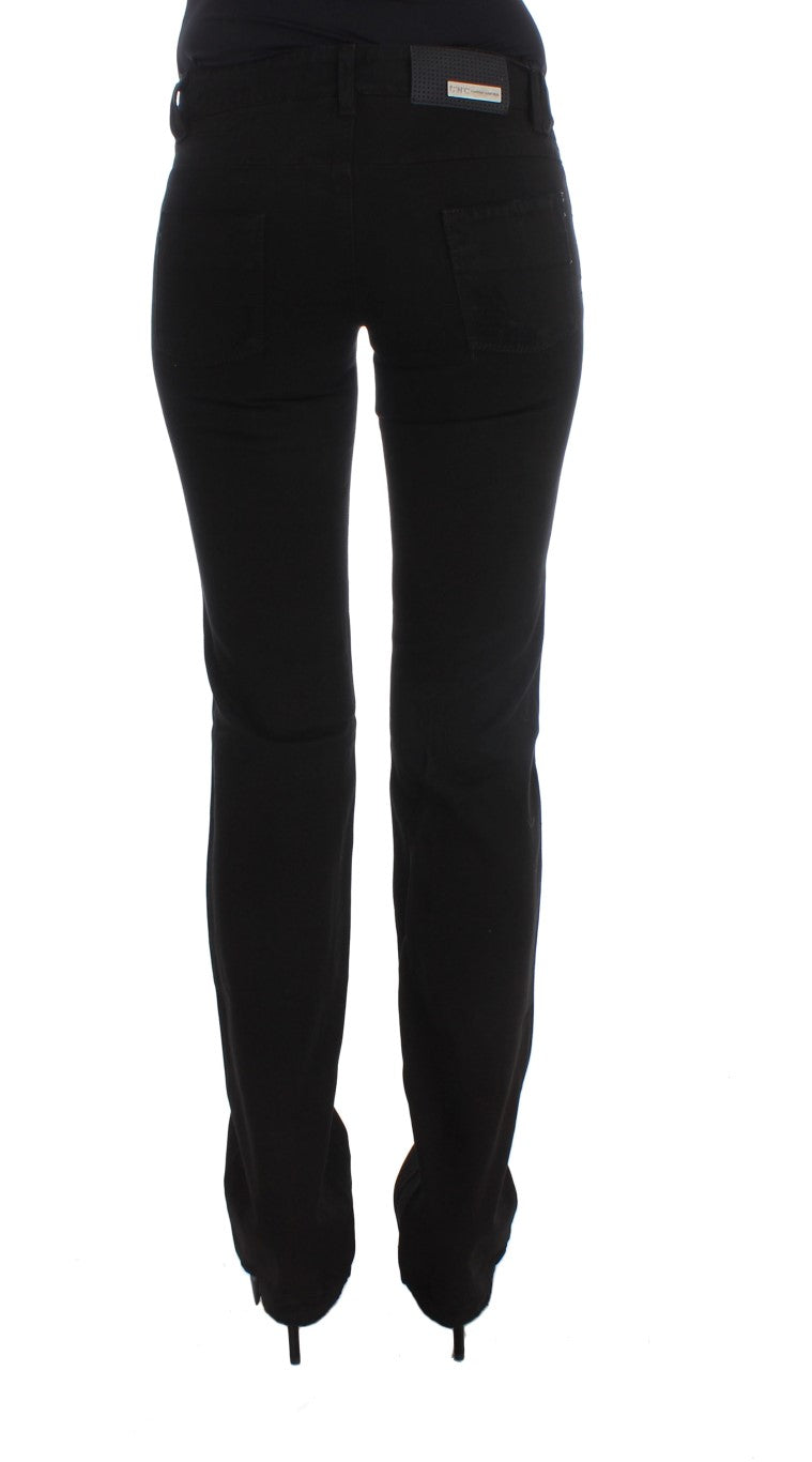 Pair of black pants on a mannequin