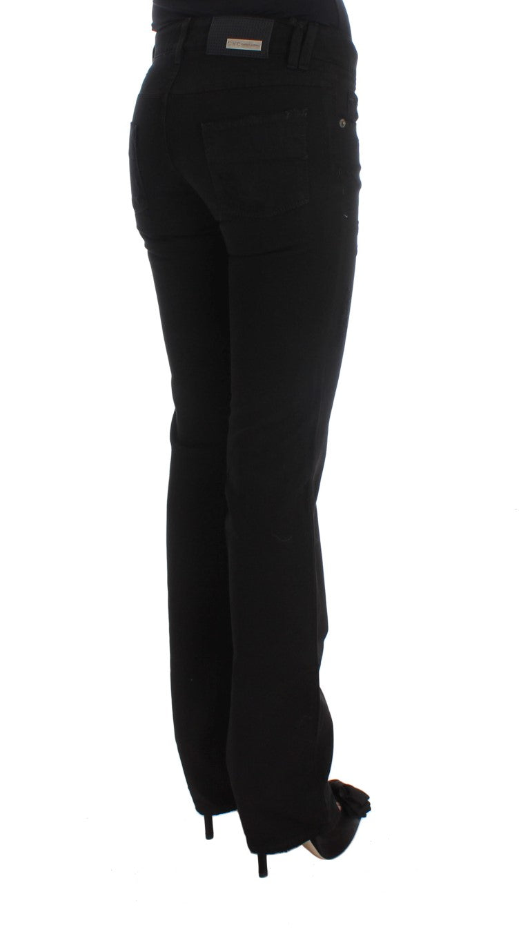 Pair of black pants on a mannequin