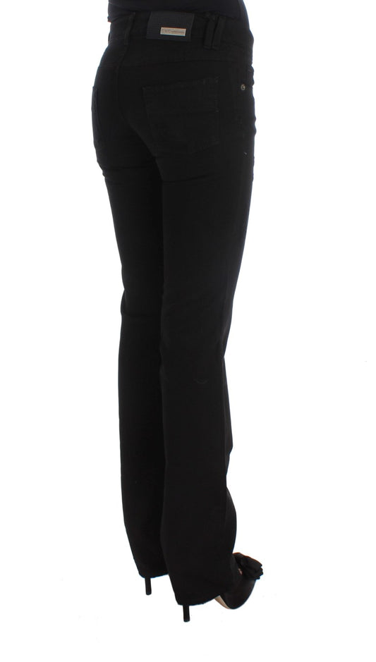 Pair of black pants on a mannequin