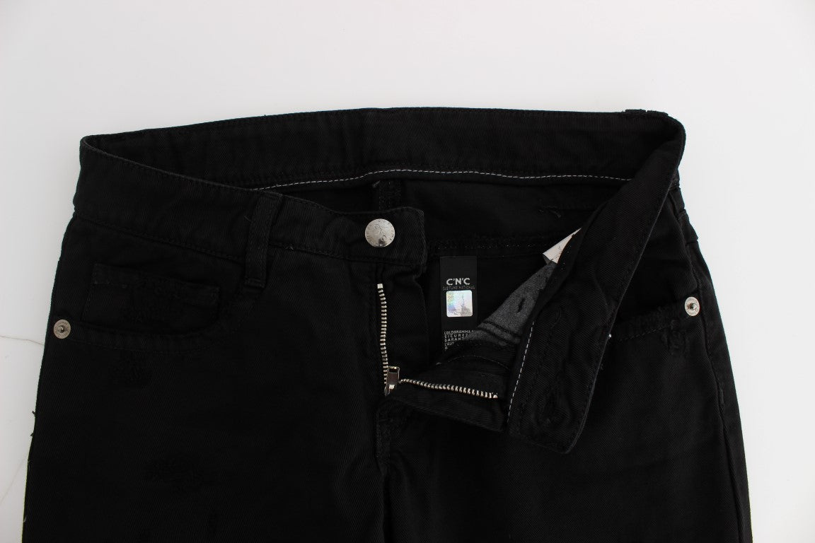 Black jeans on hanger
