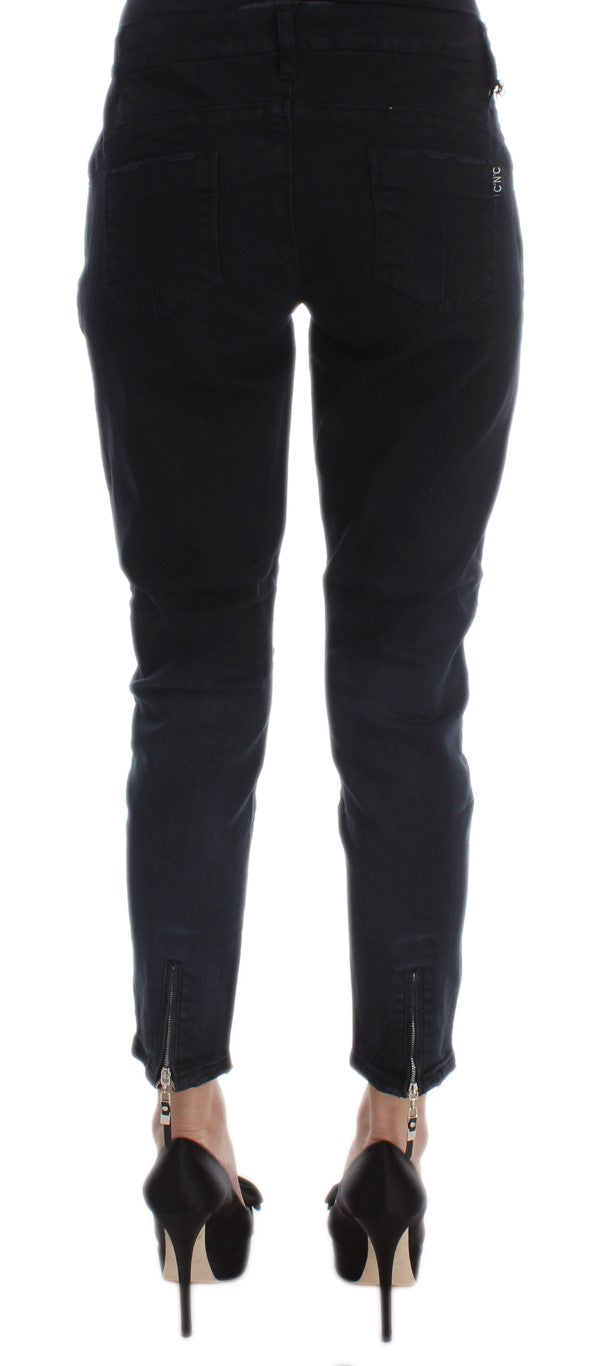 Pair of black pants on a mannequin