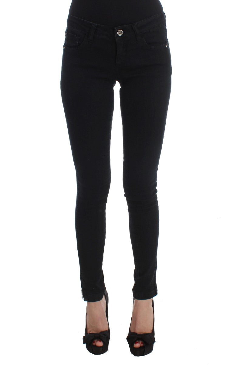 Pair of black skinny jeans