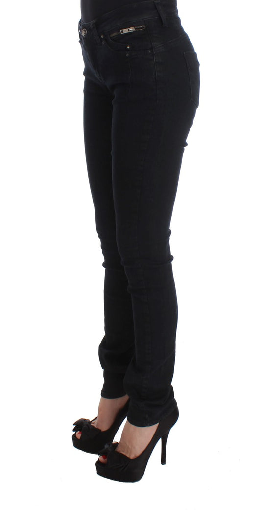 Pair of black skinny jeans