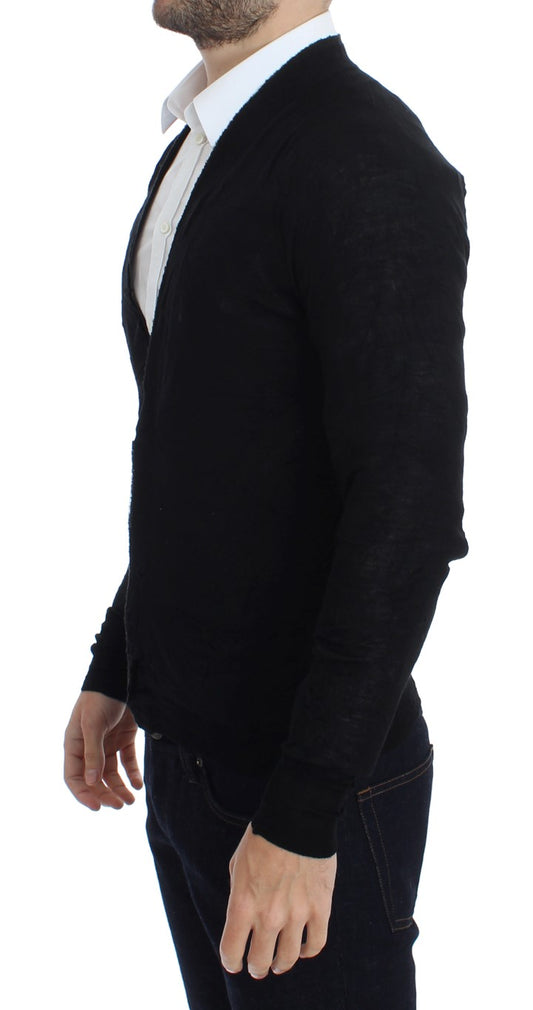 Man wearing black blazer and white shirt