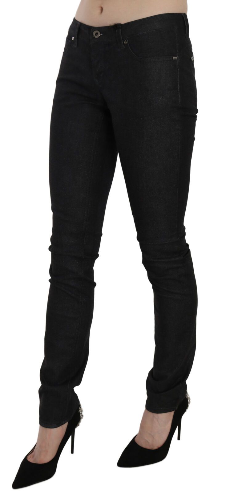 Pair of black jeans on a mannequin