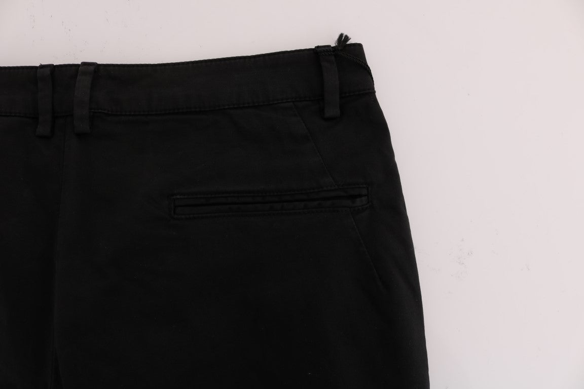 Pair of black pants on a table