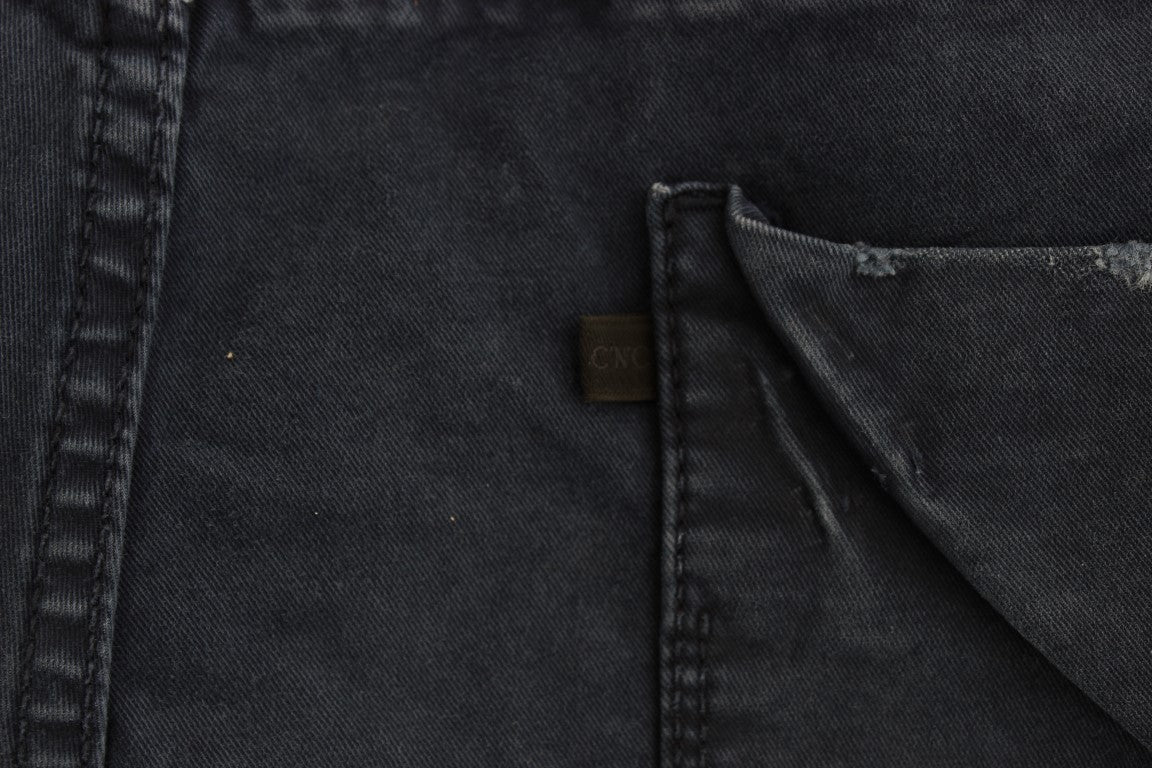 Pocket on denim jeans