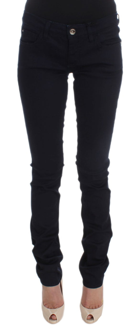 Pair of black skinny jeans on a mannequin