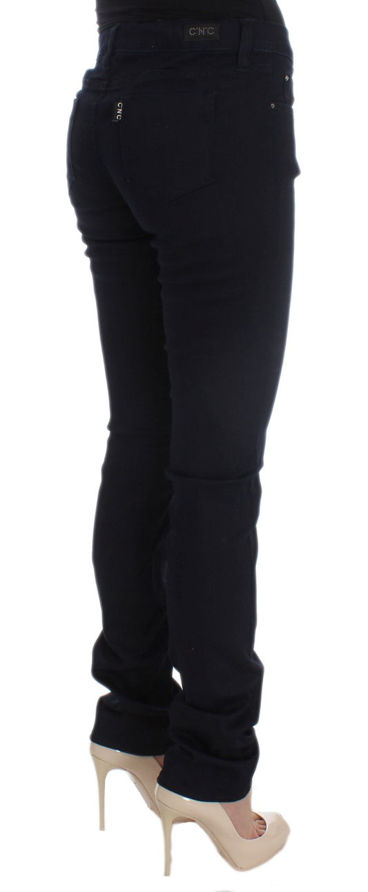 Woman wearing black pants and heels