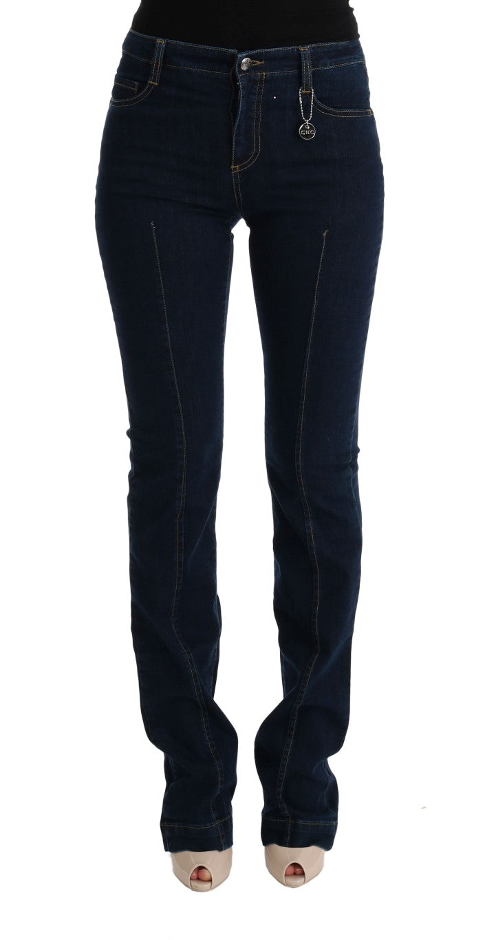 Pair of blue jeans on a mannequin