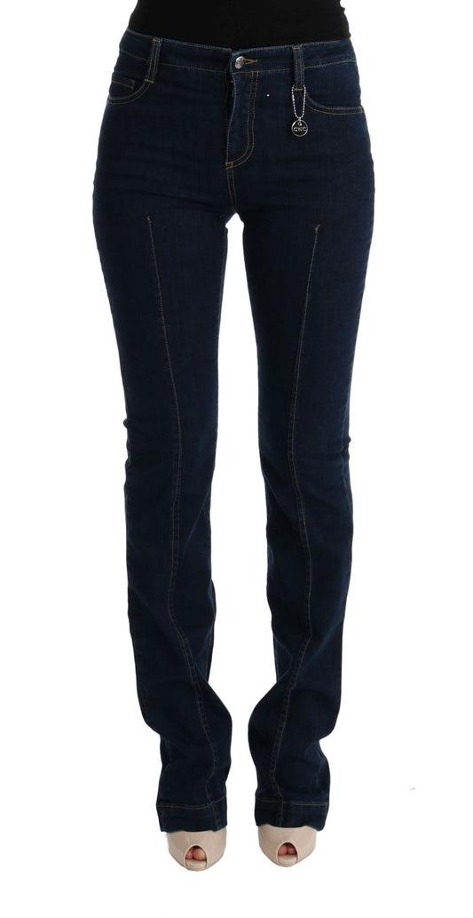 Pair of blue jeans on a mannequin