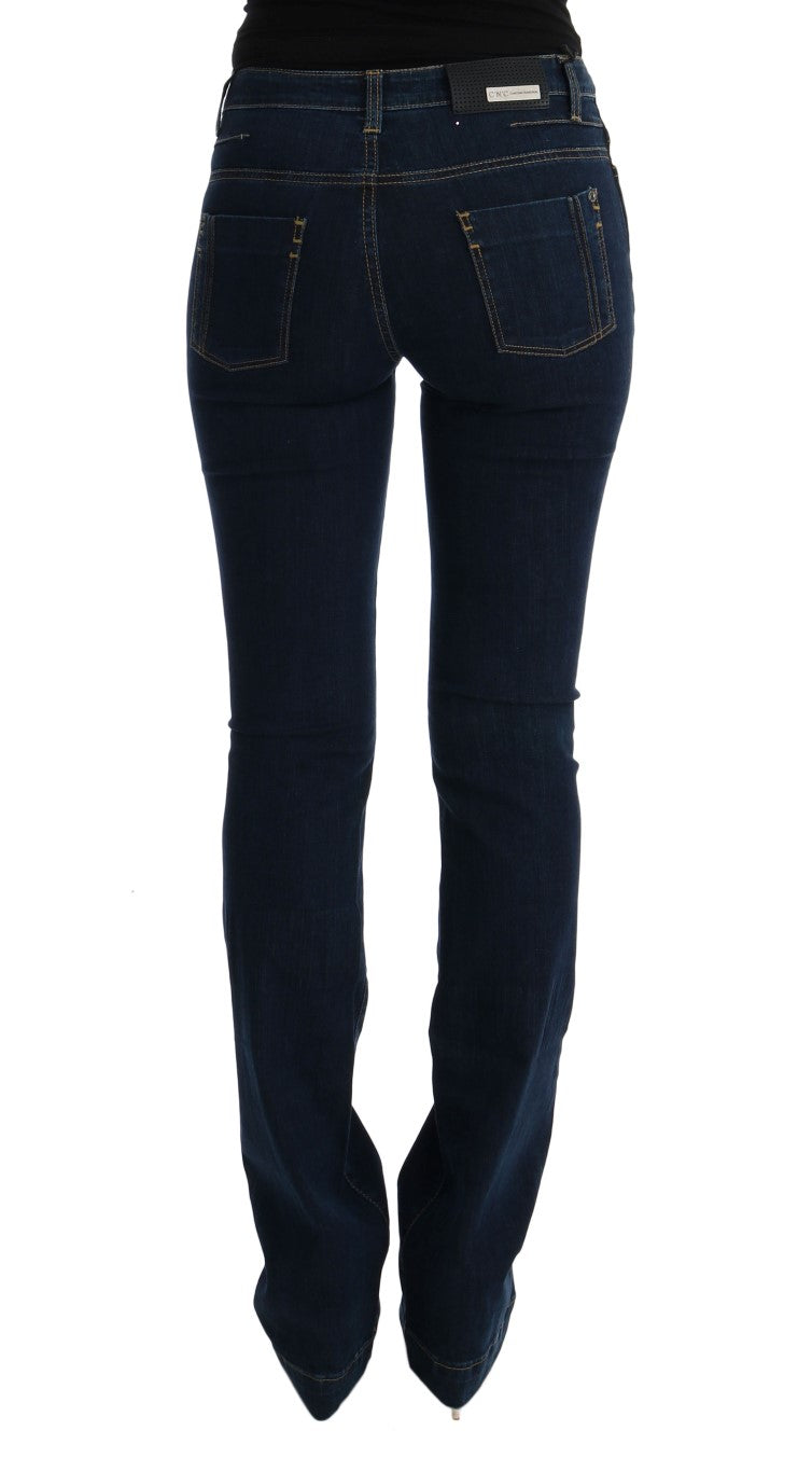 Pair of blue jeans on a mannequin