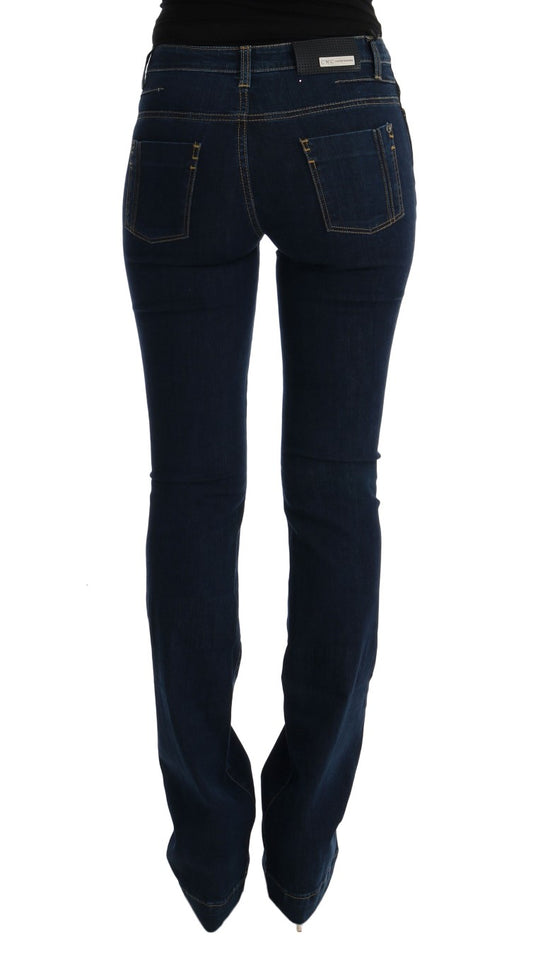 Pair of blue jeans on a mannequin