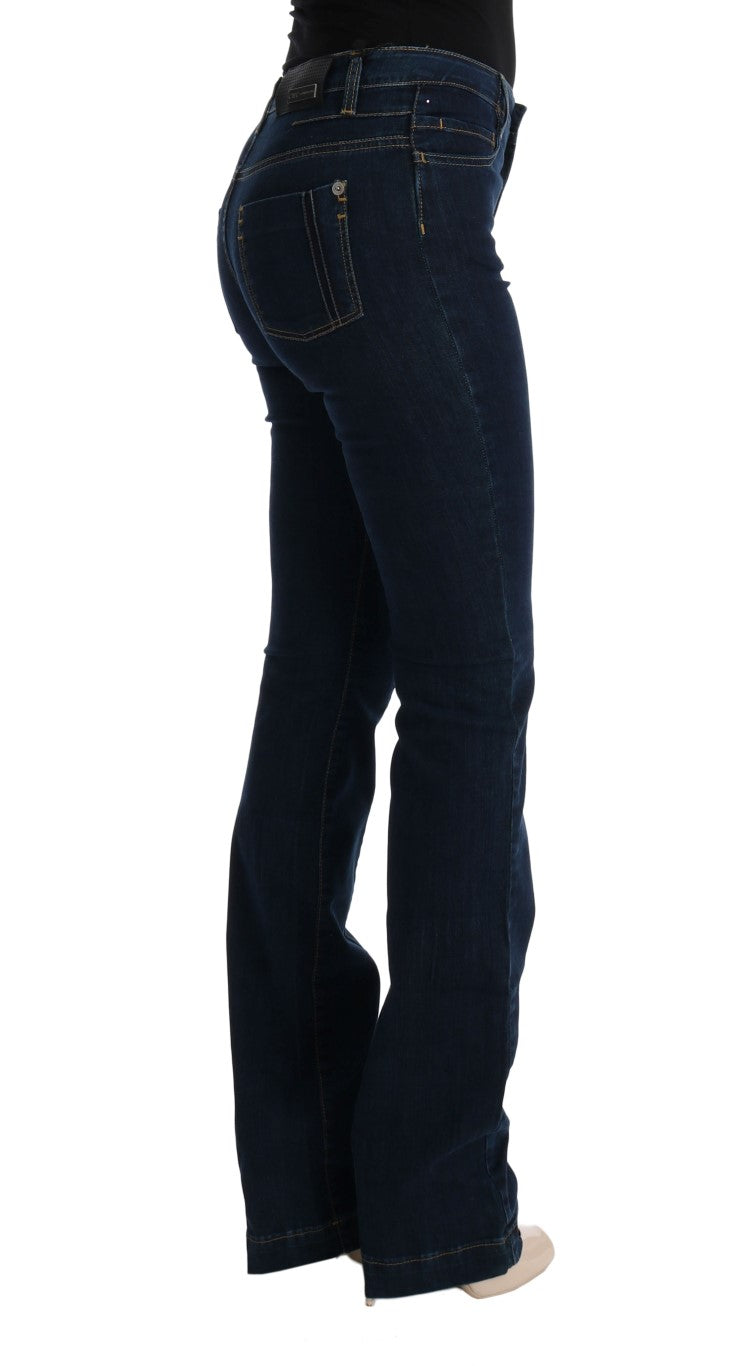 Pair of blue jeans on a mannequin