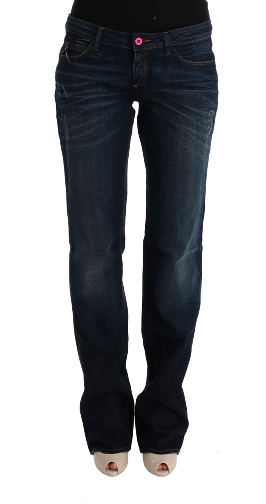 Pair of blue jeans on a mannequin