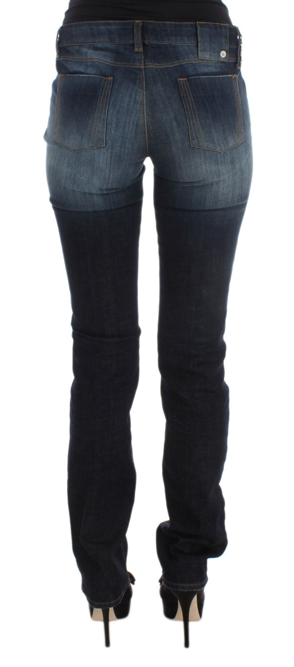 Pair of blue jeans on a mannequin