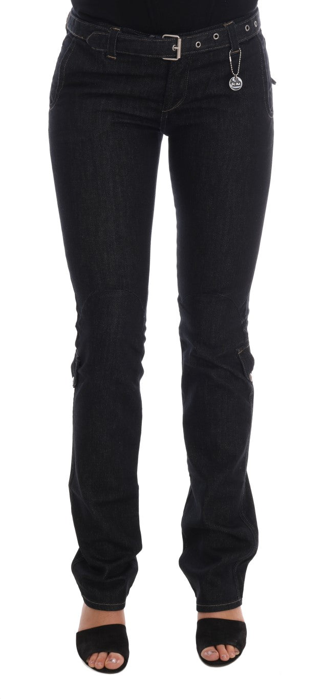 Pair of black skinny jeans on a mannequin