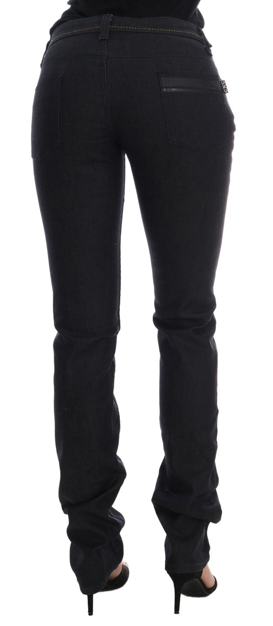 Pair of black skinny jeans on a mannequin