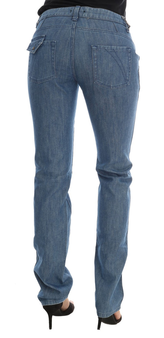 Pair of blue jeans on a mannequin