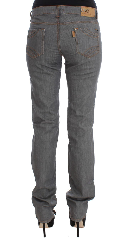 Pair of blue jeans on a mannequin