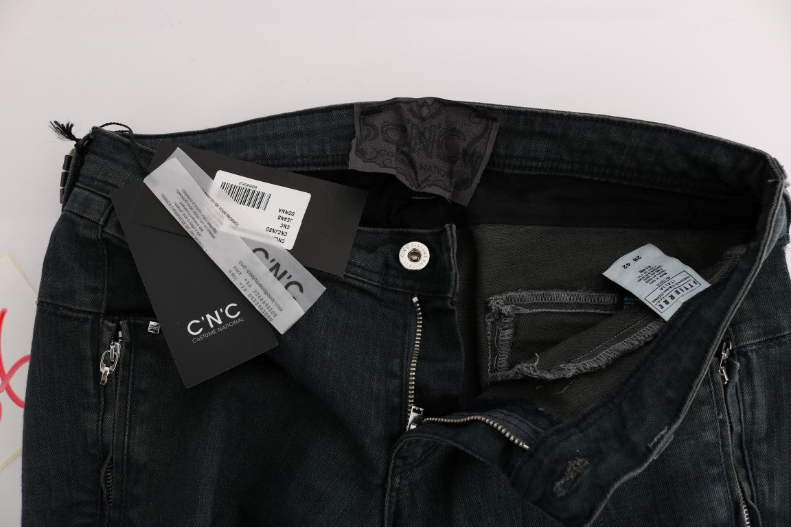 Pair of jeans with tags inside