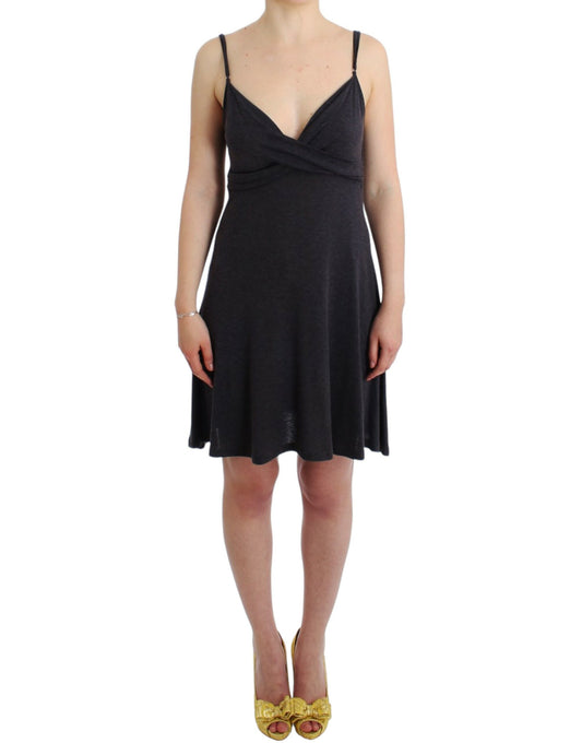 Black dress with spaghetti straps