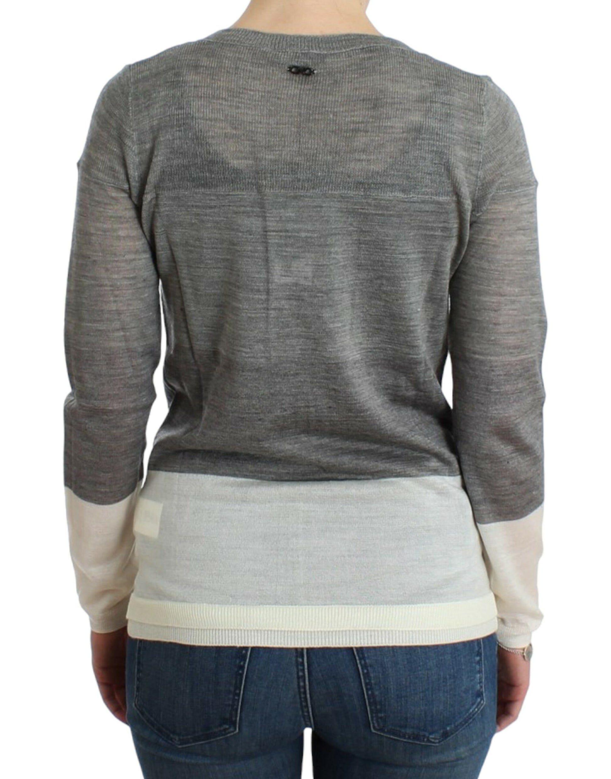 Long sleeve sweater worn by a person