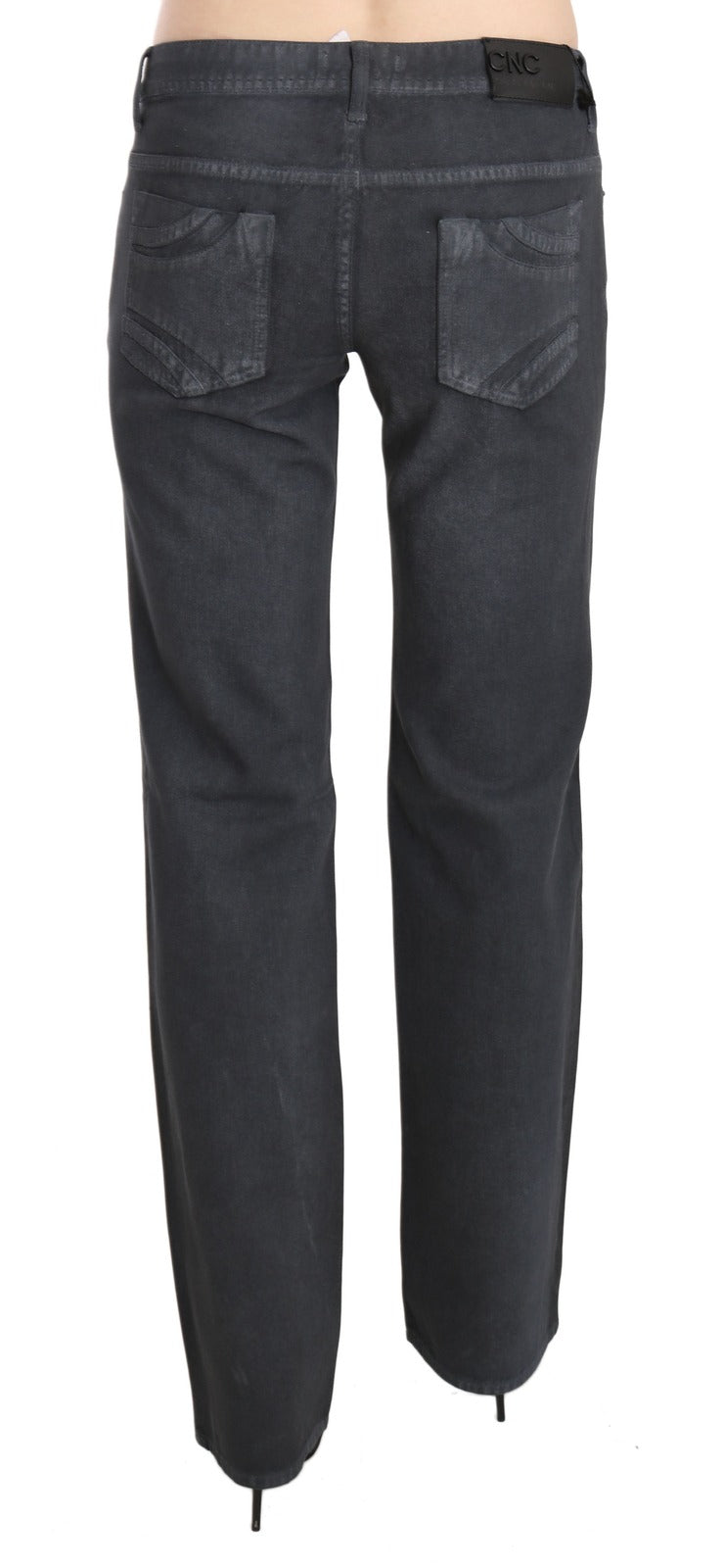 Pair of blue jeans on a mannequin