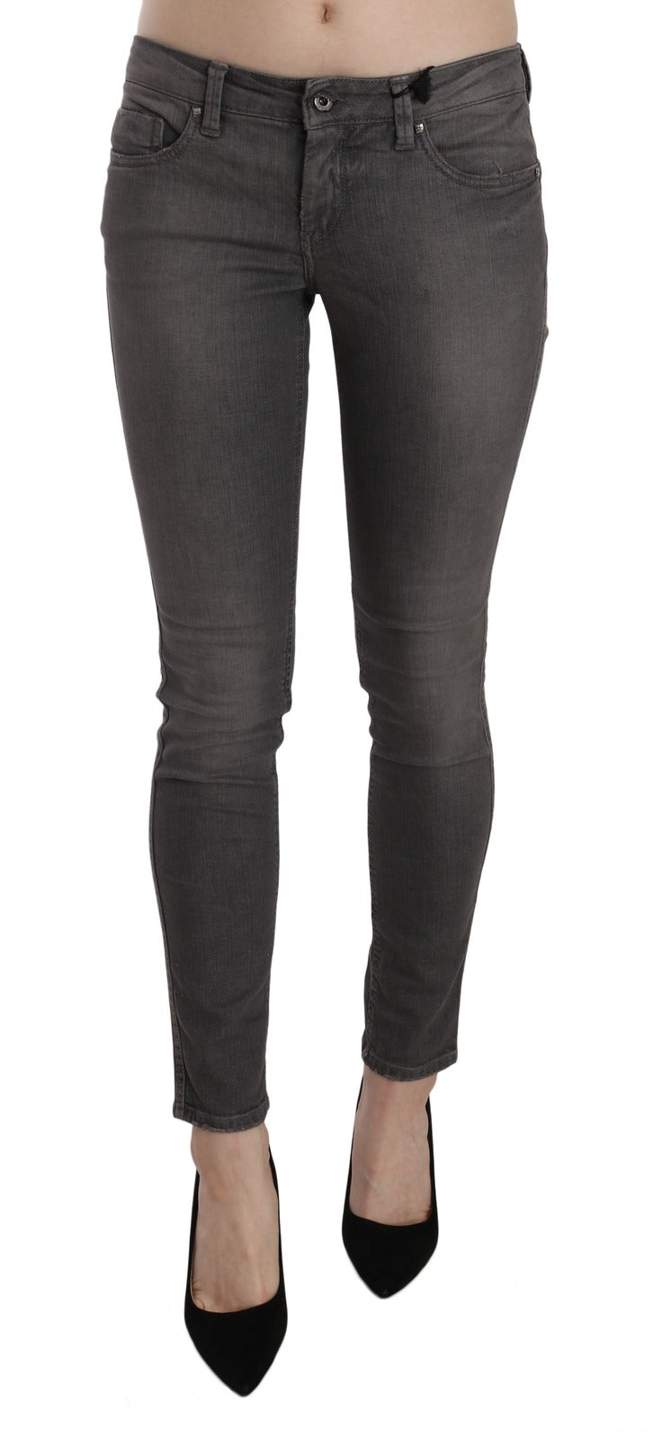 Pair of women's jeans in a dark wash