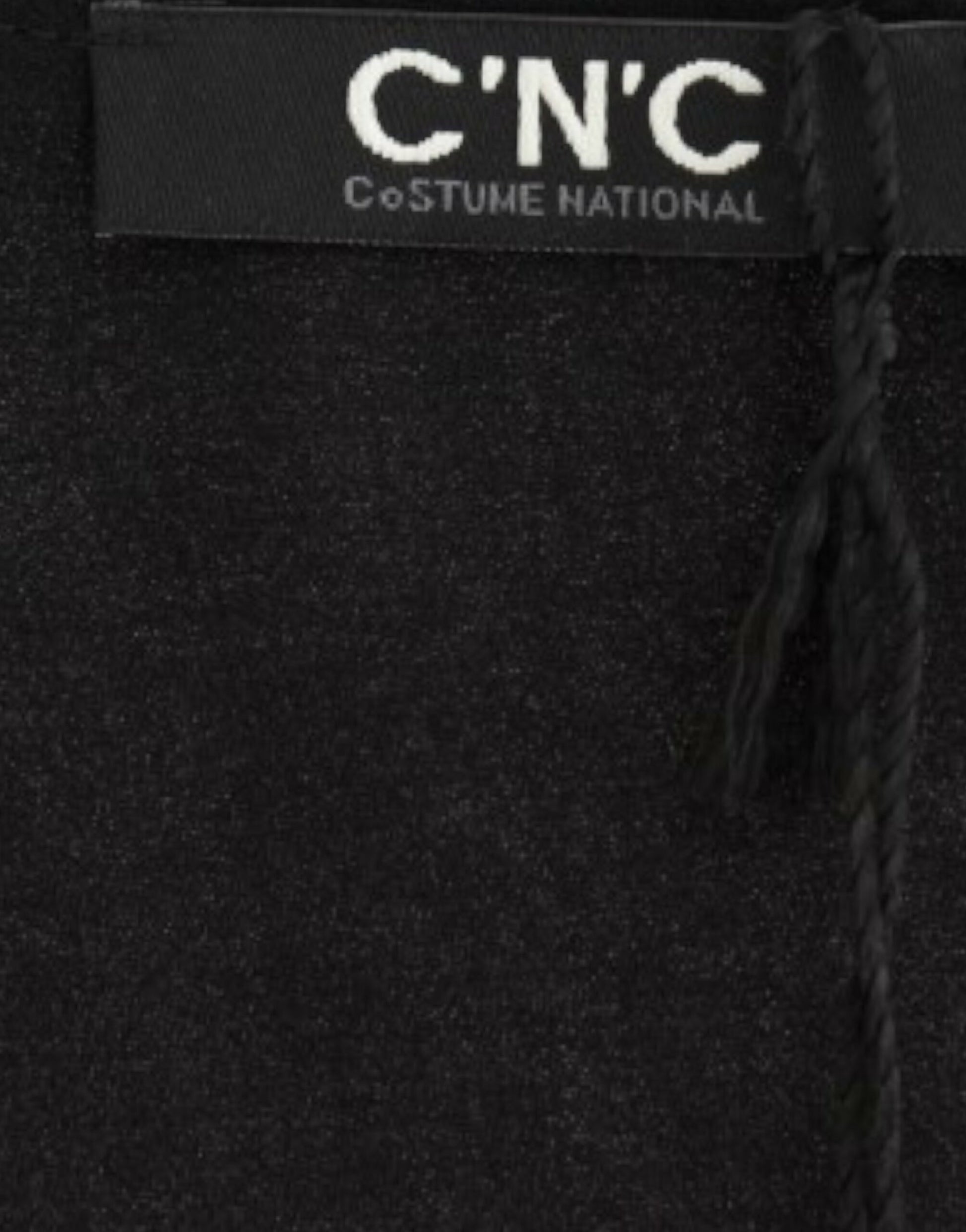 Tag on a costume