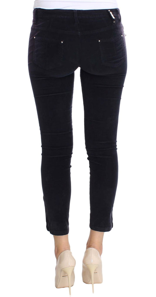 Pair of black skinny jeans on a mannequin