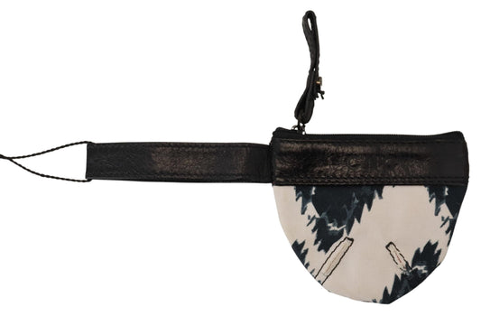 Crossbody bag with a floral pattern