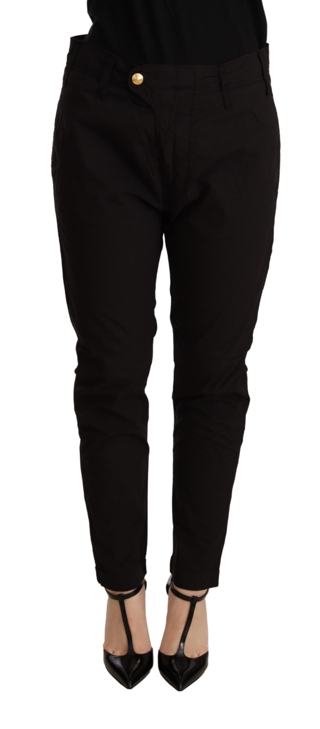 Pair of black pants on a mannequin