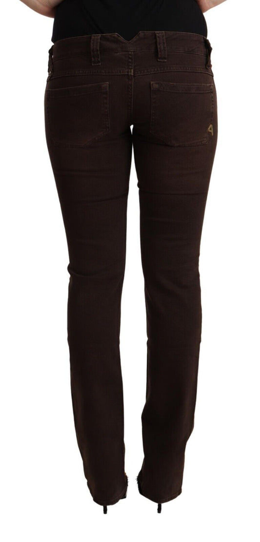 Pair of brown women's jeans