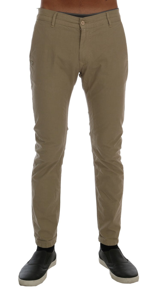 Khaki pants on a mannequin