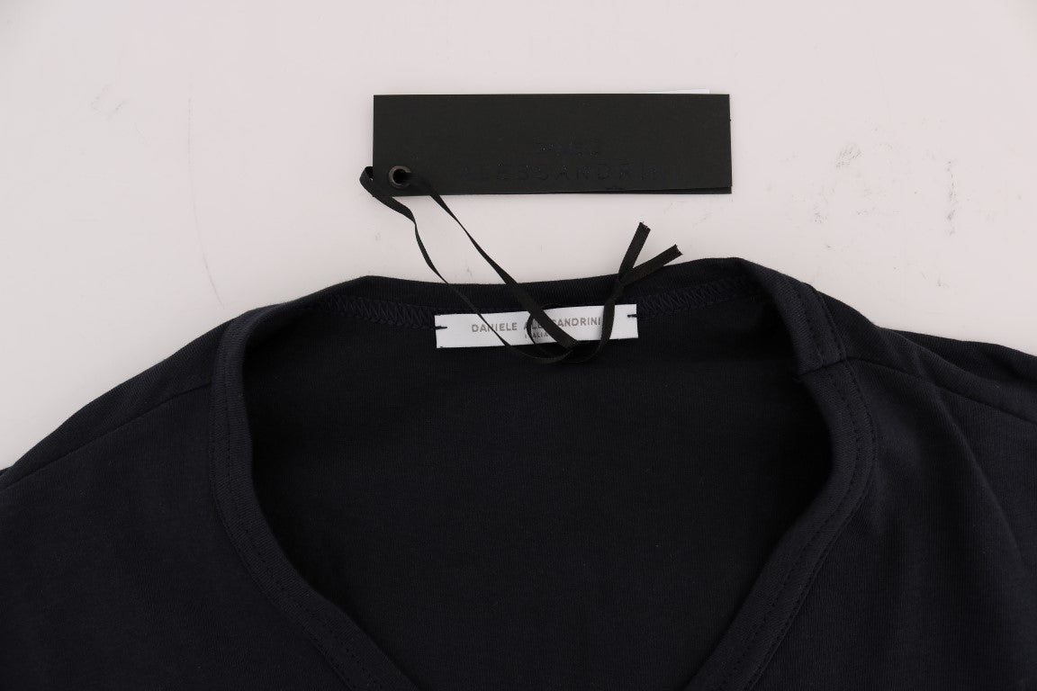 Black long sleeve shirt on hanger