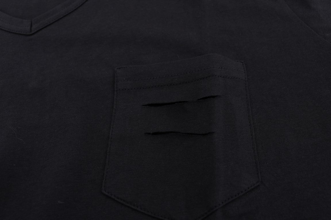 Black jacket with front pocket